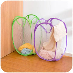 Foldable Mesh Laundry Basket