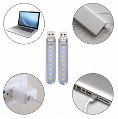 5V Mini USB Strip Night Light, Led Book Lamp Light