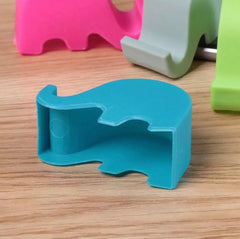 4-Pack Mini Elephant Phone Holder