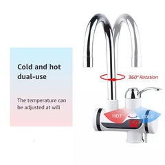 Electric Hot & Cold Water Tap, Instant Water Heater, Electric Faucet Tap