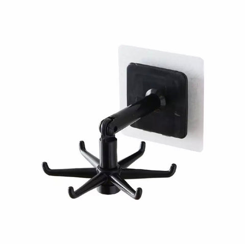 FlexHooks 6-Claw Rotating Storage Hooks