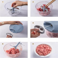 900ml Garlic Press and Food Chopper