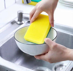 6-Pack Dual-Sided Dishwashing Sponge